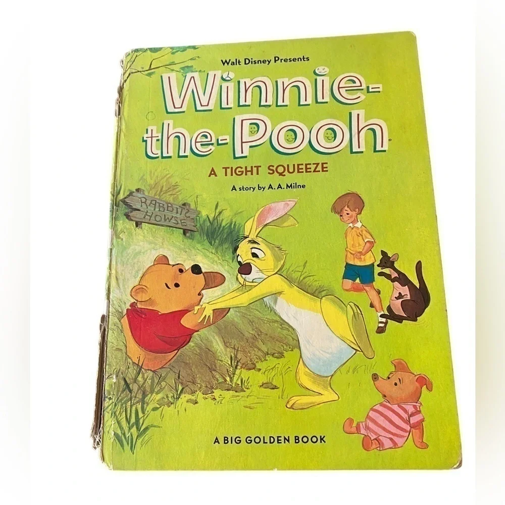 Walt Disney Winnie the Pooh Lot of 3 Vintage Books